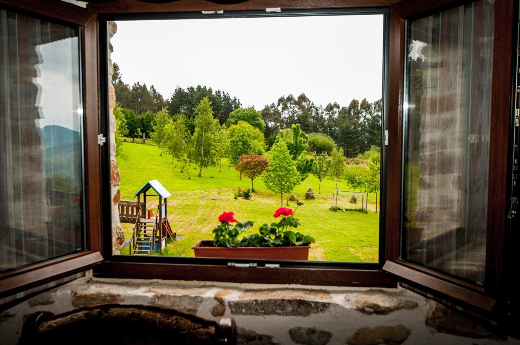 Apartamentos Rurales Larrago Бустурия Экстерьер фото